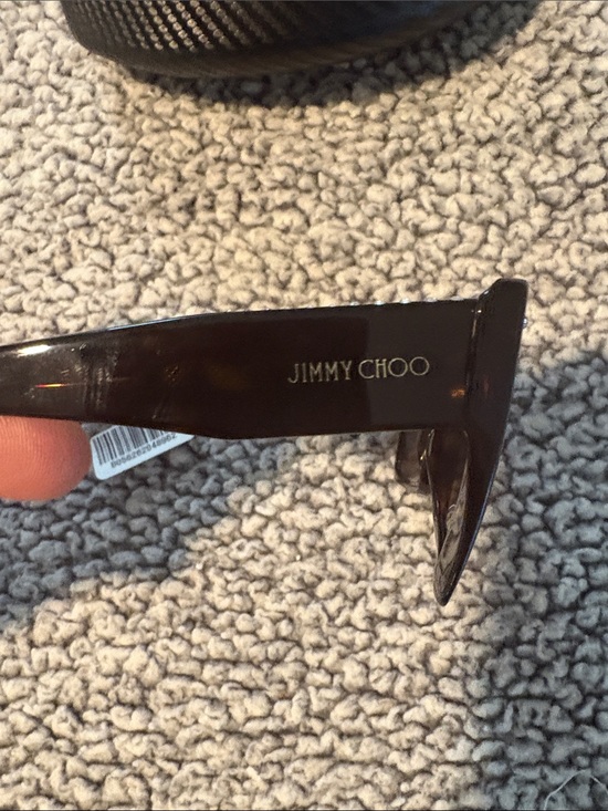 Women’s Jimmy Choo Brown Turtle Shell Sunglasses JC5001B 500214 54/17 NWT! main image 6
